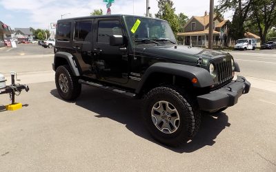 2012 Jeep Wrangler Unlimited 4 door